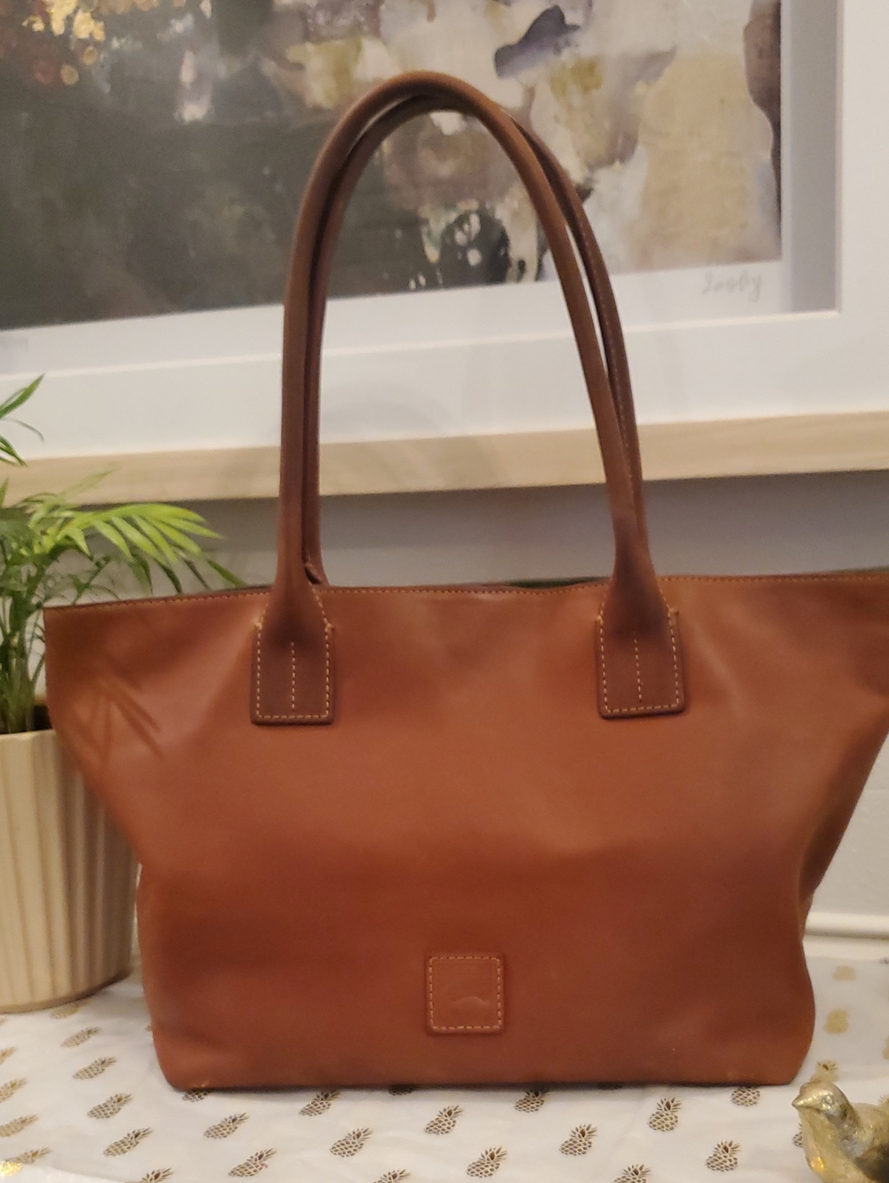 DOONEY & BOURKE Florentino Leather Tote Bag - Everyday Carry